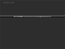 Tablet Screenshot of boldre.com